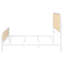 Load image into Gallery viewer, Lanewood Eastern King &amp; Queen Bed Black &amp; White
