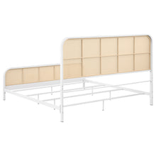 Load image into Gallery viewer, Lanewood Eastern King &amp; Queen Bed Black &amp; White
