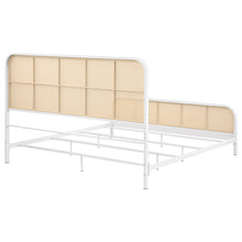 Load image into Gallery viewer, Lanewood Eastern King &amp; Queen Bed Black &amp; White
