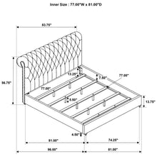Load image into Gallery viewer, Devon California King, Full, Eastren King, &amp; Queen Bed
