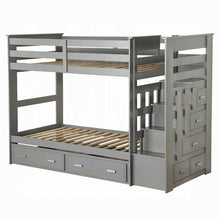 Load image into Gallery viewer, Allentown Twin-Twin Bunk Bed With Trundle and Storage

