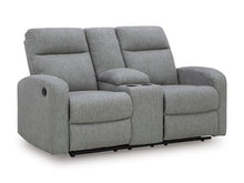 Load image into Gallery viewer, Gauntlet Reclining Loveseat with Console
