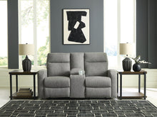 Load image into Gallery viewer, Gauntlet Reclining Loveseat with Console
