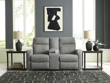 Load image into Gallery viewer, Gauntlet Reclining Loveseat with Console
