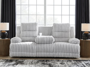 Rhines Falls Power Reclining Sofa with Drop Down Table