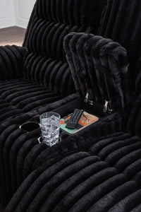 Rhine Falls Reclining Loveseat with Console
