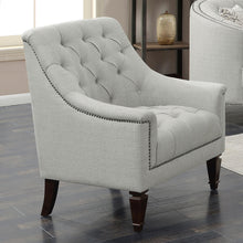 Load image into Gallery viewer, Avonlea Sloped Arm Upholstered Chair Grey
