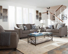 Load image into Gallery viewer, Salizar Flared Arm Chair Grey
