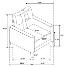 Load image into Gallery viewer, Bowen Accent Chair
