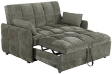 Load image into Gallery viewer, Cotswold Tufted Cushion Sleeper Sofa Bed Dark Grey image
