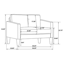 Load image into Gallery viewer, Ruth Stationary Loveseat
