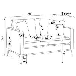 Apperson Stationary Loveseat