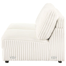 Load image into Gallery viewer, Emberson Upholstered Armless Loveseat Ivory
