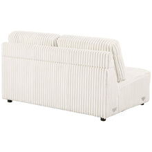 Load image into Gallery viewer, Emberson Upholstered Armless Loveseat Ivory
