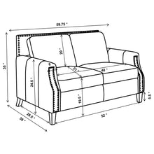 Load image into Gallery viewer, Leaton Stationary Loveseat
