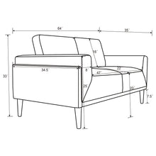 Load image into Gallery viewer, Rilynn Stationary Loveseat
