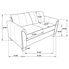 Load image into Gallery viewer, Davis Stationary Loveseat
