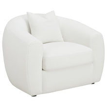 Load image into Gallery viewer, Isabella Upholstered Tight Back Chair White
