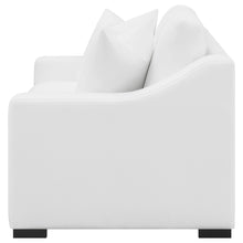 Load image into Gallery viewer, Ashlyn Upholstered Sloped Arms Loveseat White
