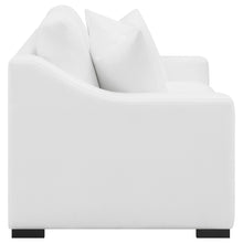 Load image into Gallery viewer, Ashlyn Upholstered Sloped Arms Loveseat White
