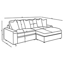 Load image into Gallery viewer, Blaine Sectional Sofa
