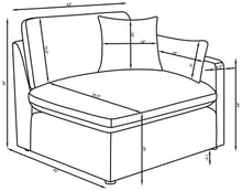 Load image into Gallery viewer, Hobson Modular Sectionals 8
