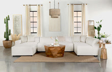 Load image into Gallery viewer, Freddie Upholstered Corner Chair Pearl
