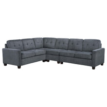 Load image into Gallery viewer, Georgina 4-piece Upholstered Modular Sectional Sofa Beige

