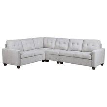 Load image into Gallery viewer, Georgina 4-piece Upholstered Modular Sectional Sofa Beige
