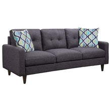Load image into Gallery viewer, Watsonville Tufted Back Sofa Grey
