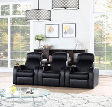 Load image into Gallery viewer, Cyrus Upholstered Home Theater Seating
