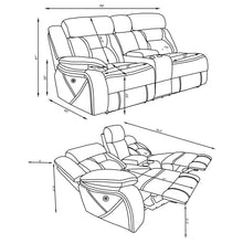 Load image into Gallery viewer, Higgins Reclining Sectionals
