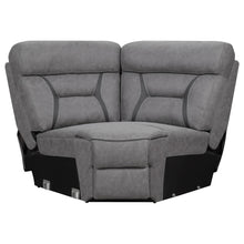 Load image into Gallery viewer, Higgins Upholstered Wedge Grey
