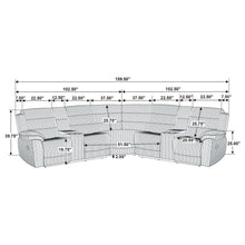 Load image into Gallery viewer, Atkinson Reclining Sectional Sofa

