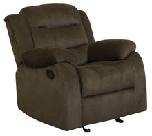 Load image into Gallery viewer, Rodman Upholstered Glider Recliner Chocolate
