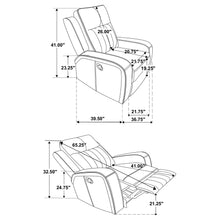 Load image into Gallery viewer, Raelynn Reclining 3 Pc Set
