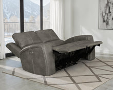 Load image into Gallery viewer, Brickston Triple Power Reclining Loveseat
