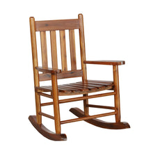 Load image into Gallery viewer, Annie Slat Back Youth Rocking Chair Golden Brown image
