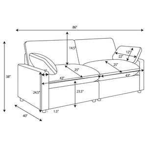 Collins Power Reclining Loveseat