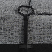 Load image into Gallery viewer, Bahrain Upholstered Armless Recliner Charcoal
