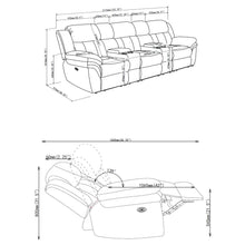 Load image into Gallery viewer, Bahrain Power Recliner Seating
