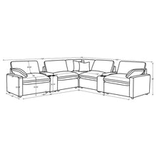 Load image into Gallery viewer, Collins Modular Power Reclining Sectional Sofa
