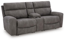 Load image into Gallery viewer, Next-Gen DuraPella Power Reclining Sectional Loveseat with Console
