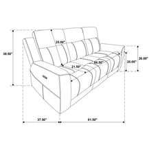 Load image into Gallery viewer, Kennett Power Reclining Sofa Set

