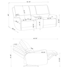 Load image into Gallery viewer, Sylmar Power Reclining Sofa Set
