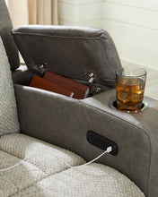 Load image into Gallery viewer, WhipLash Power Reclining Loveseat with Console
