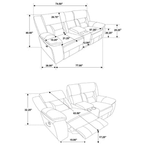 Greer Reclining Loveseat