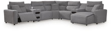 Load image into Gallery viewer, Modmax II Power Reclining Sectional with Chaise and Audio Consoles
