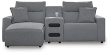 Load image into Gallery viewer, Modmax II Power Reclining Sectional with Chaise and Audio Console
