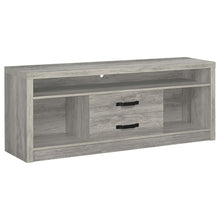 Load image into Gallery viewer, Burke 2-drawer TV Console Grey Driftwood
